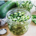 Sweet and Spicy Refrigerator Pickle Relish