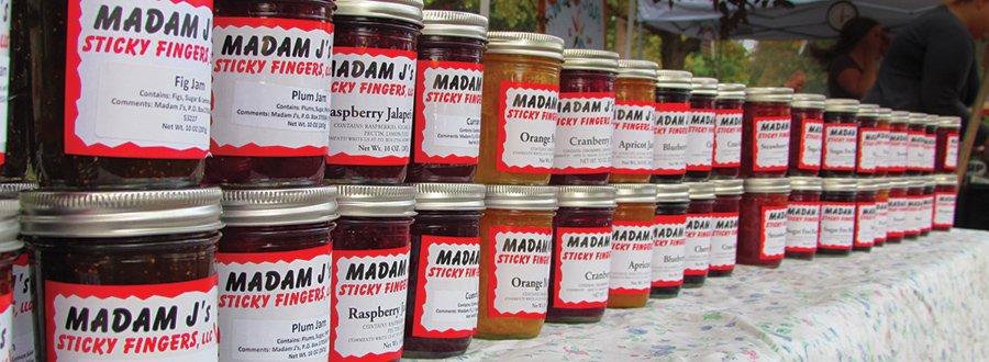 Madam J's Sticky Fingers Jams